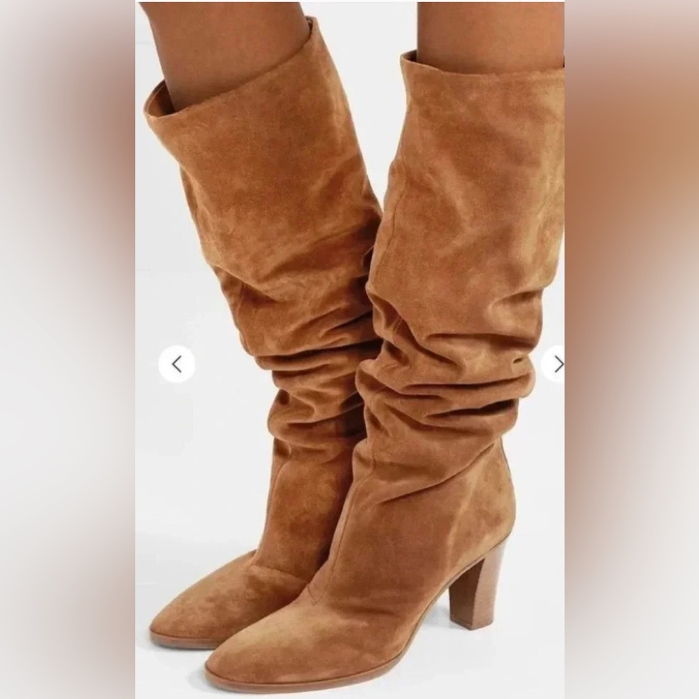 Vince Casper Suede Knee Boot EUC